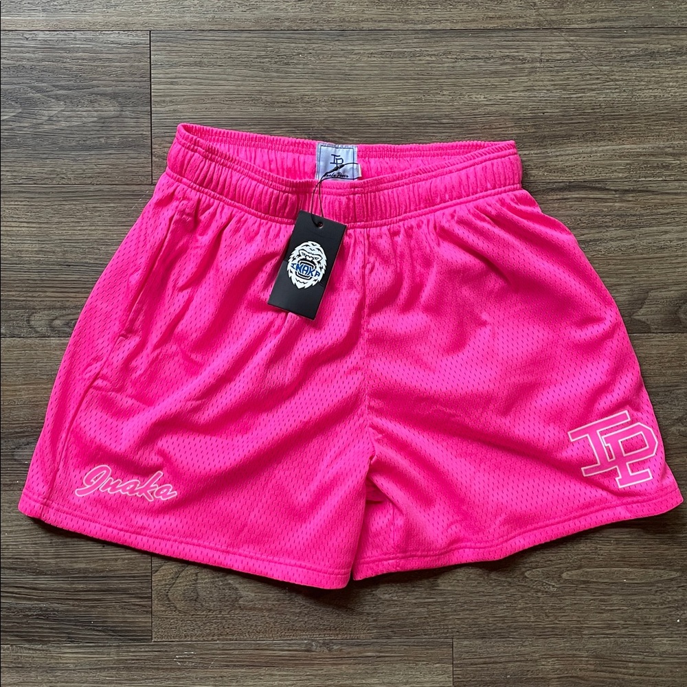 Inaka Power Pink Mesh Shorts